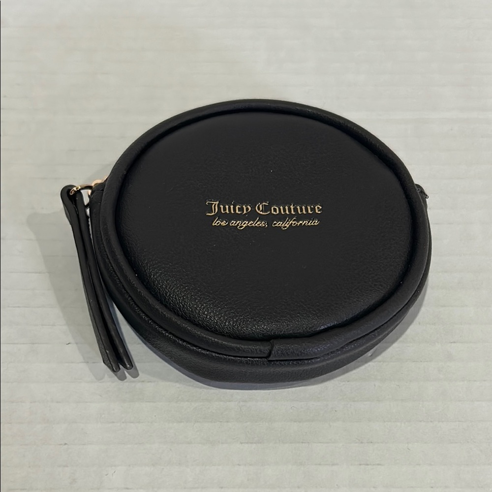 Juicy Couture Black Circular Pouch